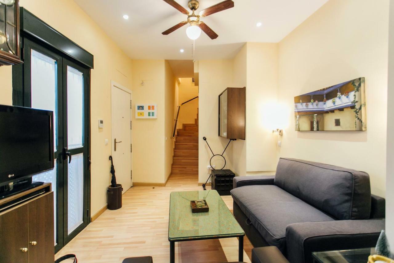 Appartement Bright Duplex W/ Terrace à Séville Extérieur photo